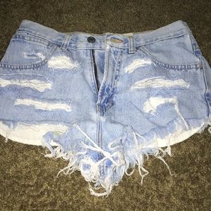 Jean shorts